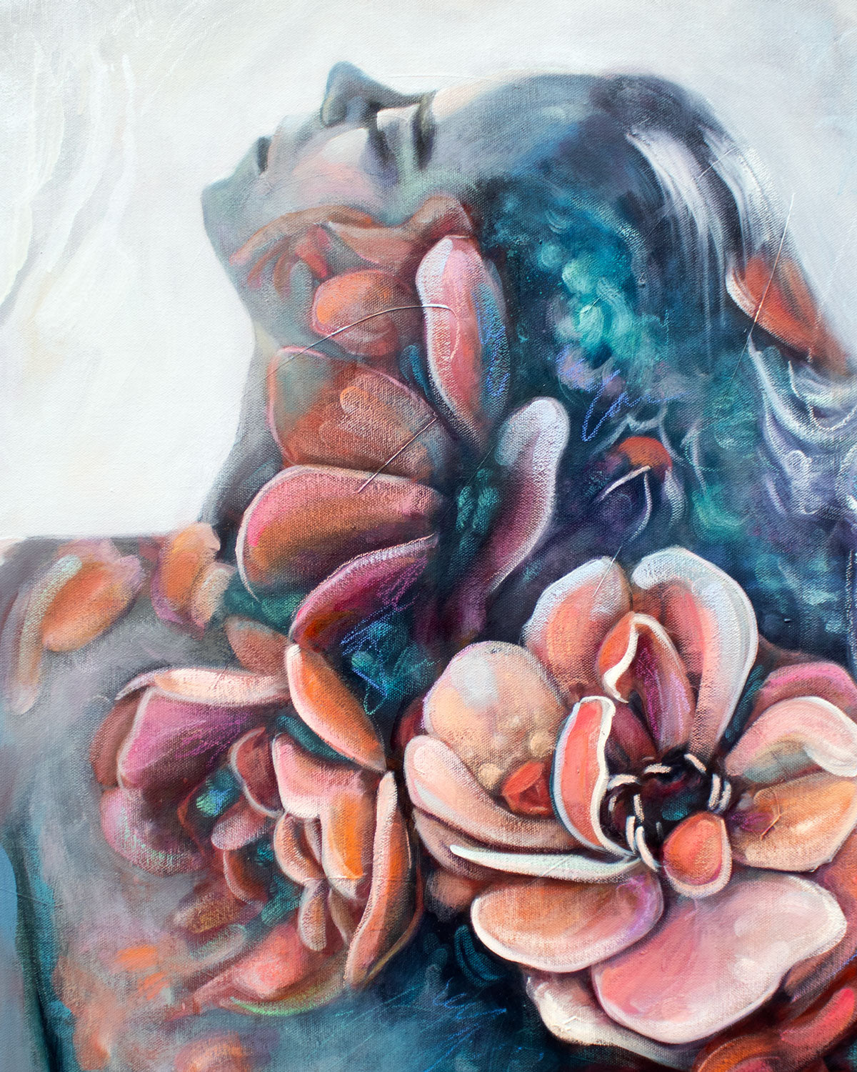 "Blooming Dreams" Original Oil Painting