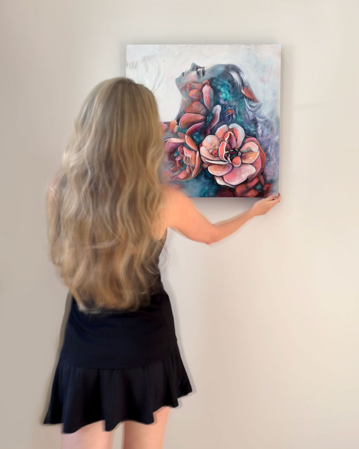 "Blooming Dreams" Original Oil Painting