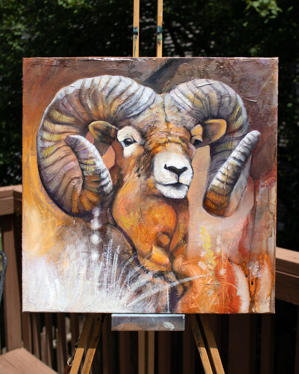 "Bold and Bright" Original Oil Painting