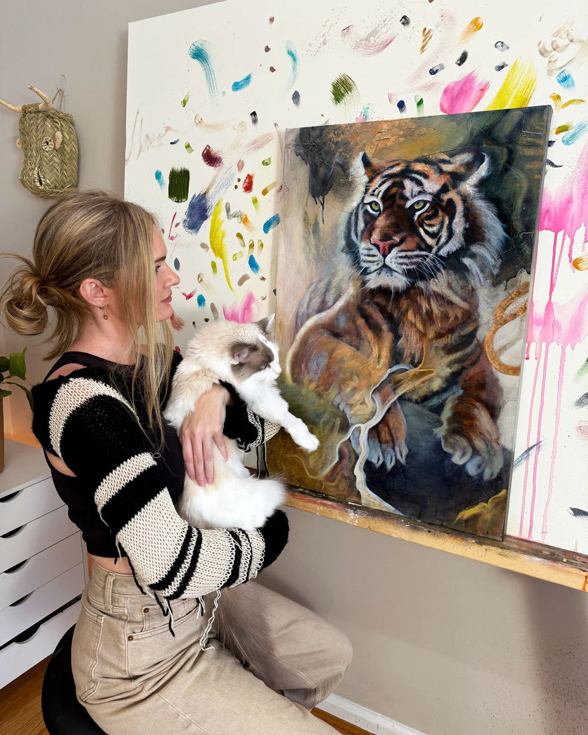 "Golden Quest" Original Oil Painting