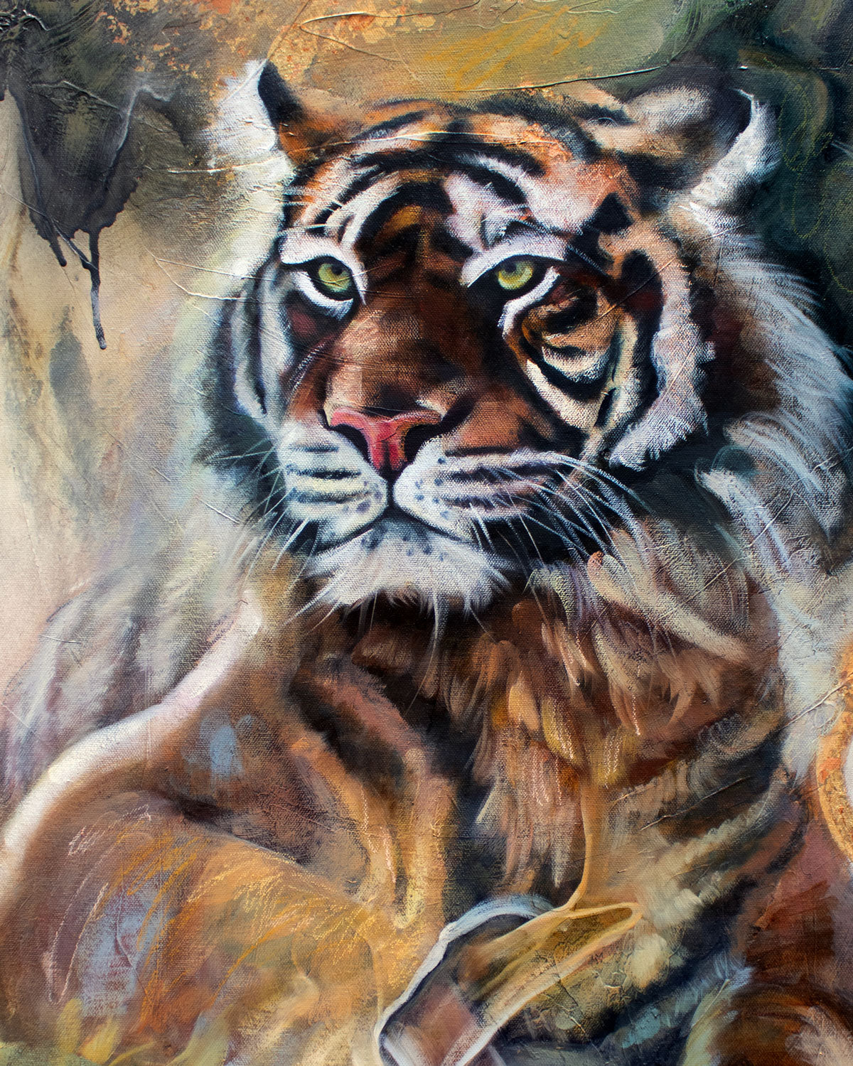 "Golden Quest" Original Oil Painting