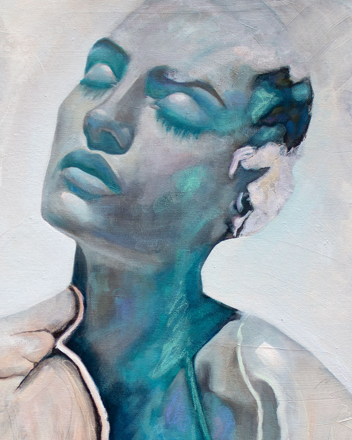 "Reflections of the Depth" Original Oil Painting