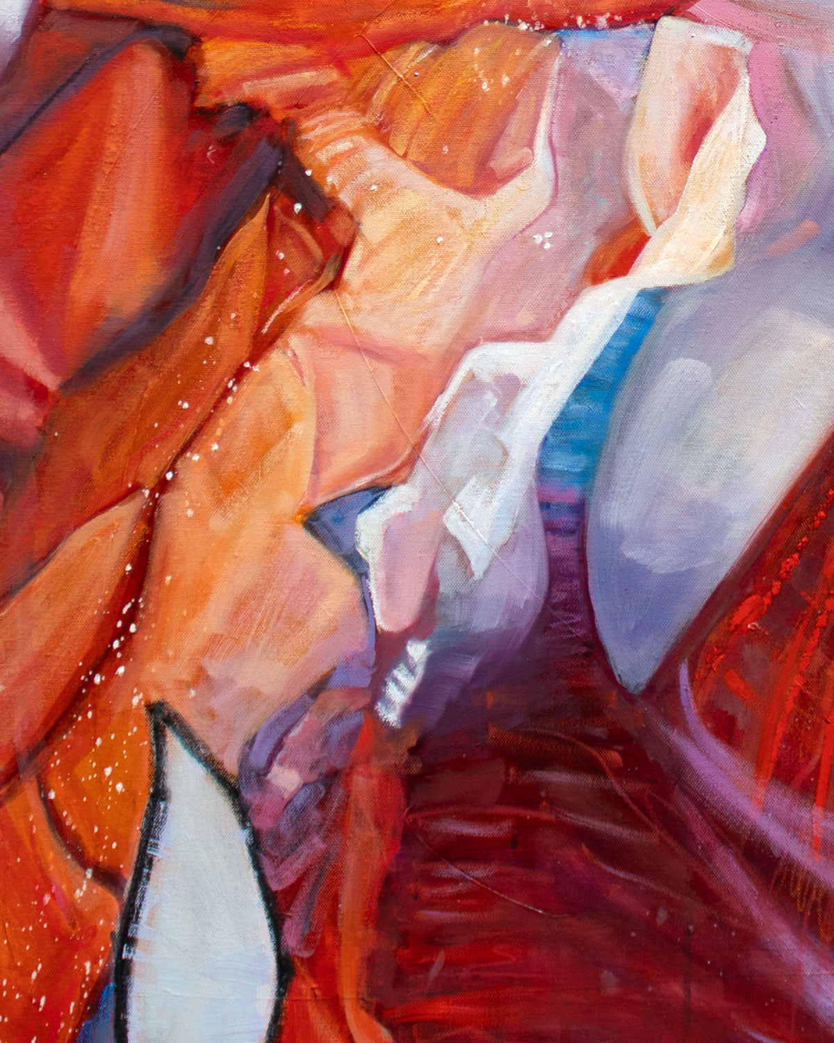 "Sculpting New Worlds" Original Oil Painting