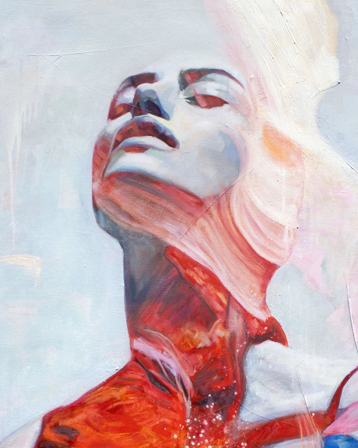 "Sculpting New Worlds" Original Oil Painting