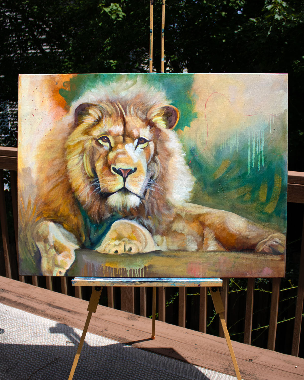 "Strength in Stillness" Original Oil Painting