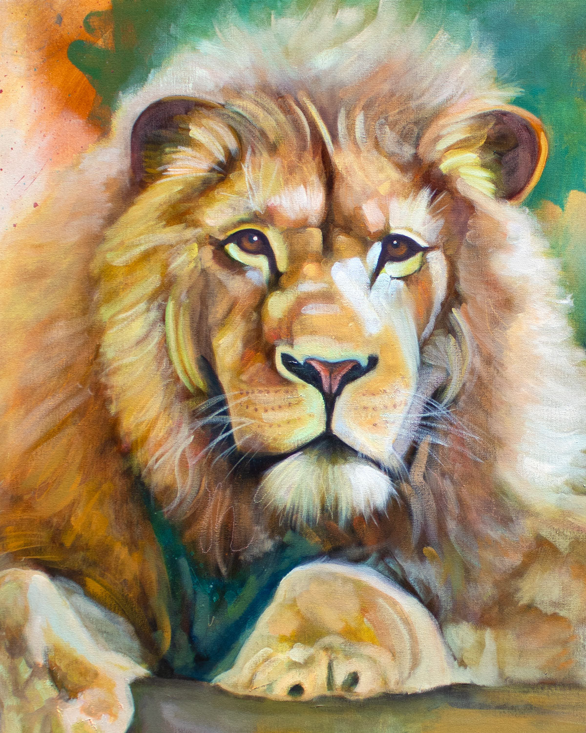 "Strength in Stillness" Original Oil Painting