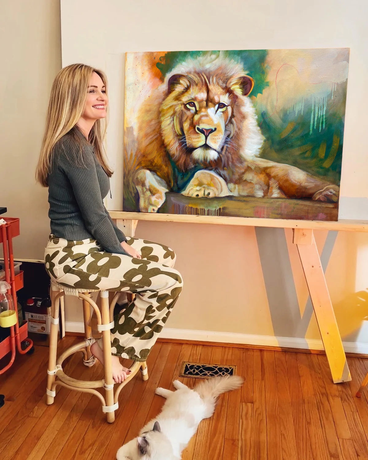 "Strength in Stillness" Original Oil Painting