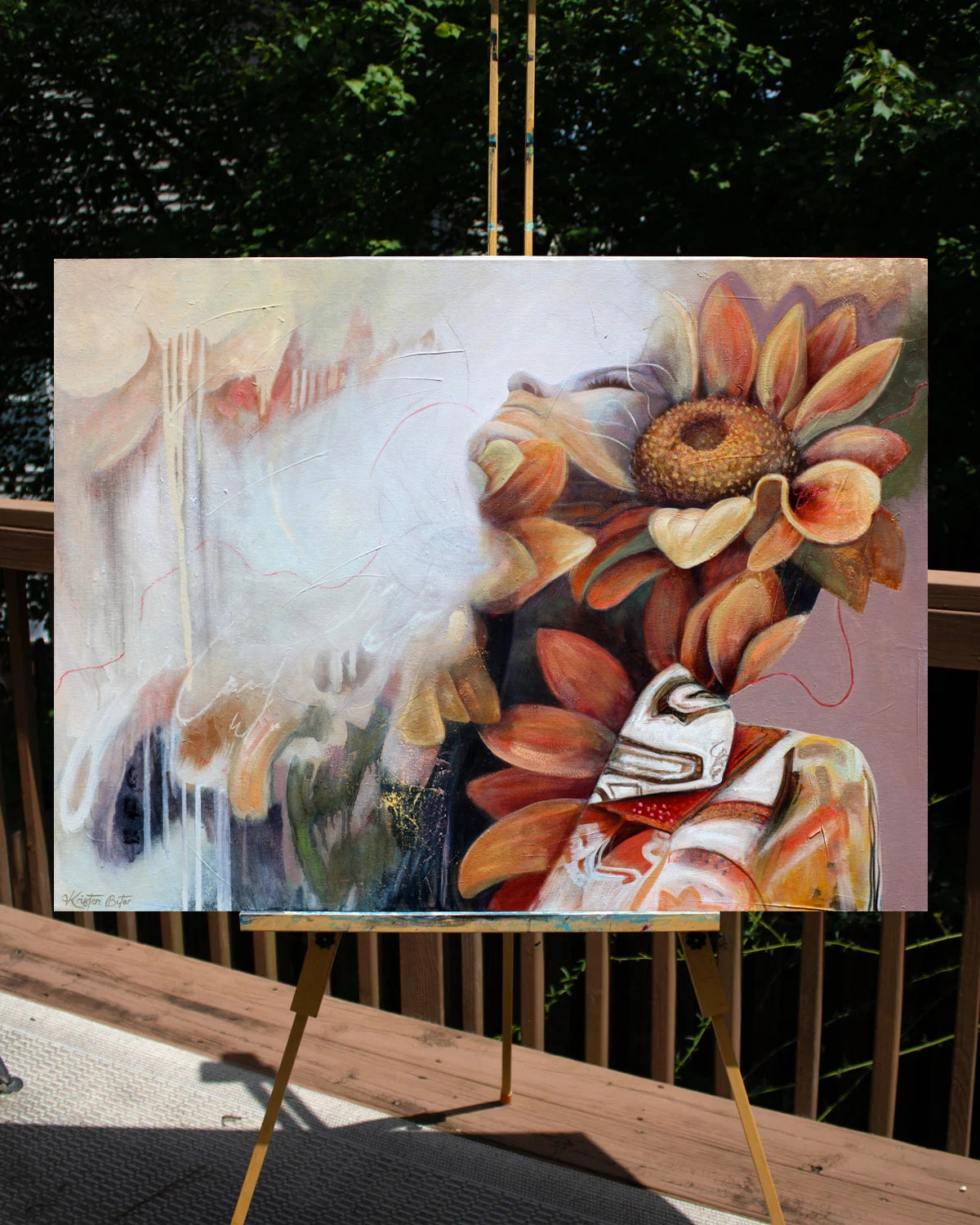 "Sunlit Dreams" Original Oil Painting