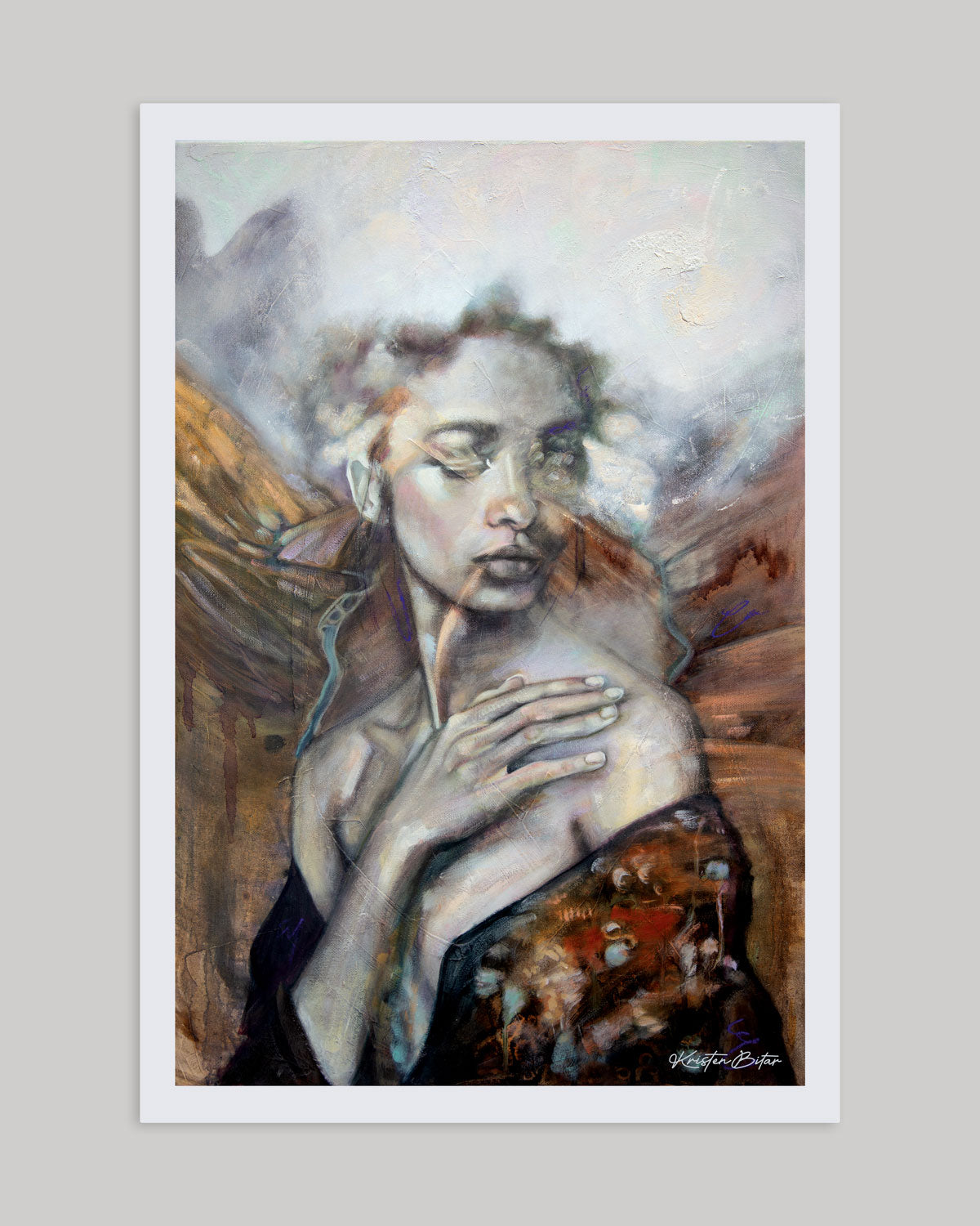 "Amidst the Rising Fog" Fine Art Print