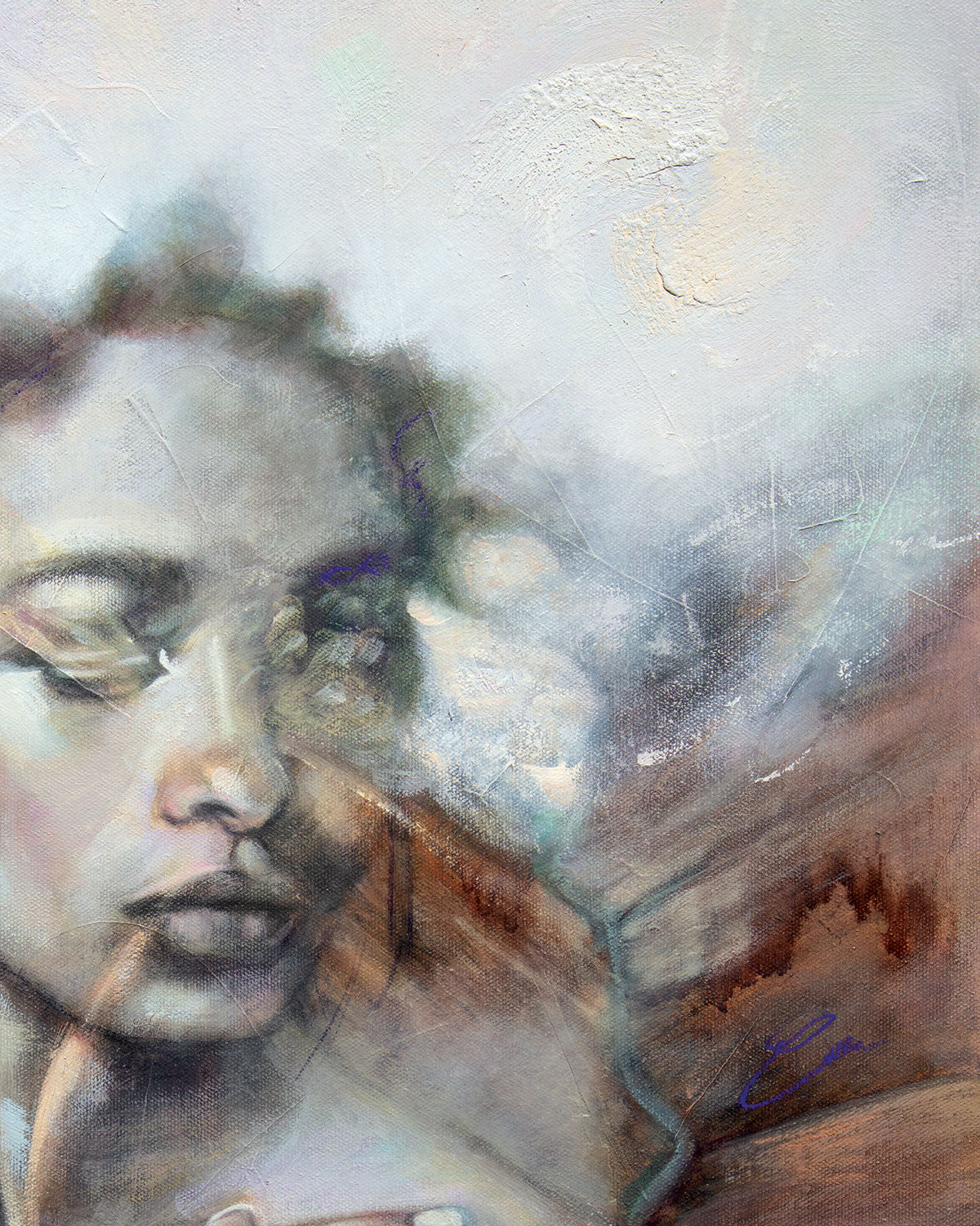 "Amidst the Rising Fog" Fine Art Print