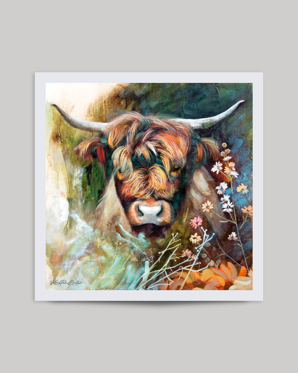 "Mazey's Highland Haven" Fine Art Print