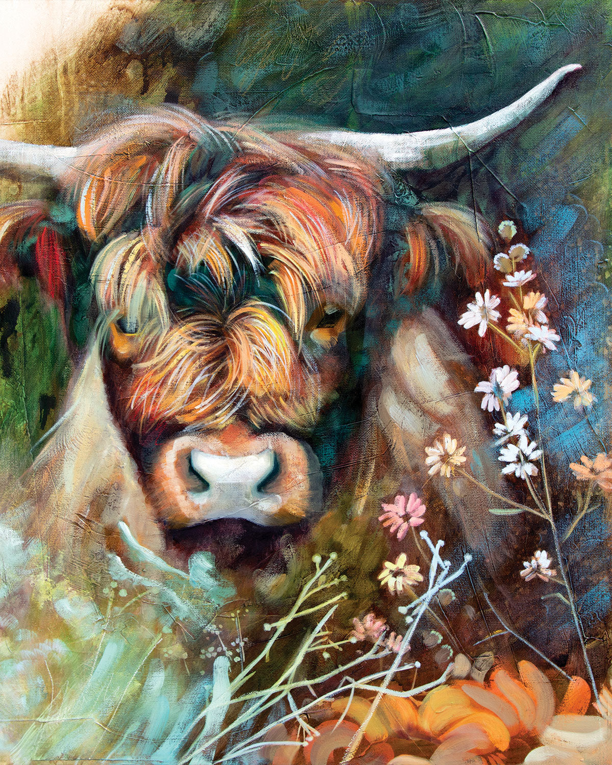 "Mazey's Highland Haven" Fine Art Print