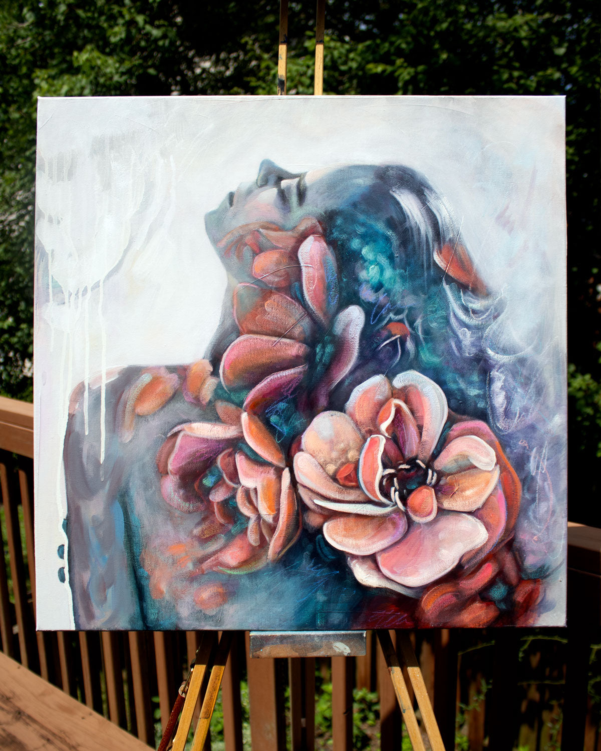 "Blooming Dreams" Original Oil Painting