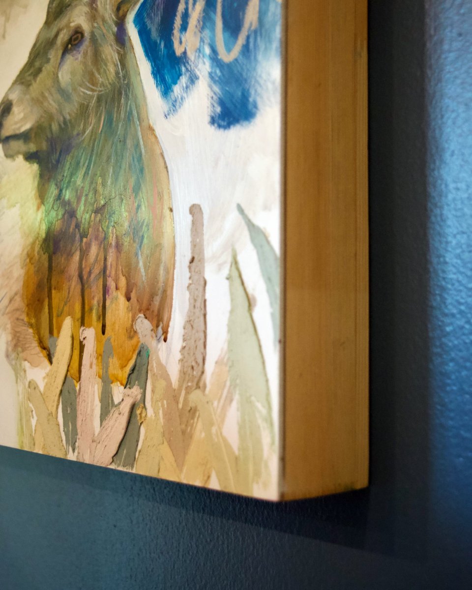 "Moonlit Majesty" Original Oil Painting
