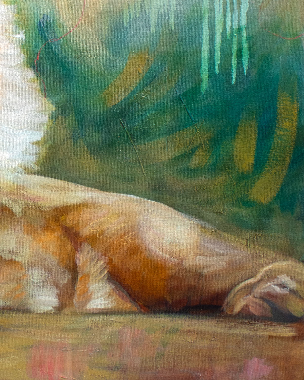 "Strength in Stillness" Original Oil Painting