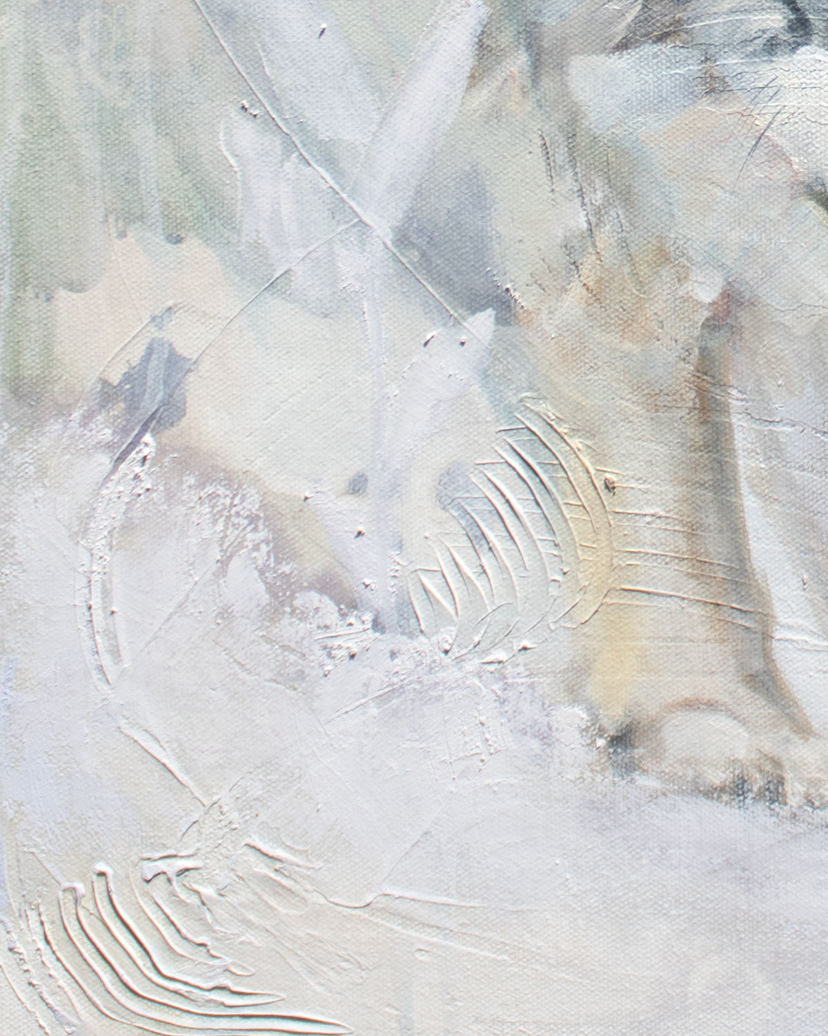 "Winter’s Playmates" Original Oil Painting